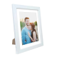 Silver Fiber Photo Frame