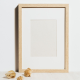Brown Wooden Photo Frame